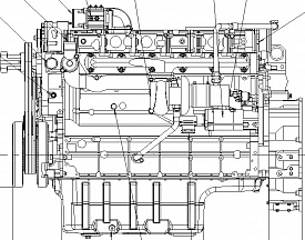 Двигатель Volvo TAD732GE, фото 4